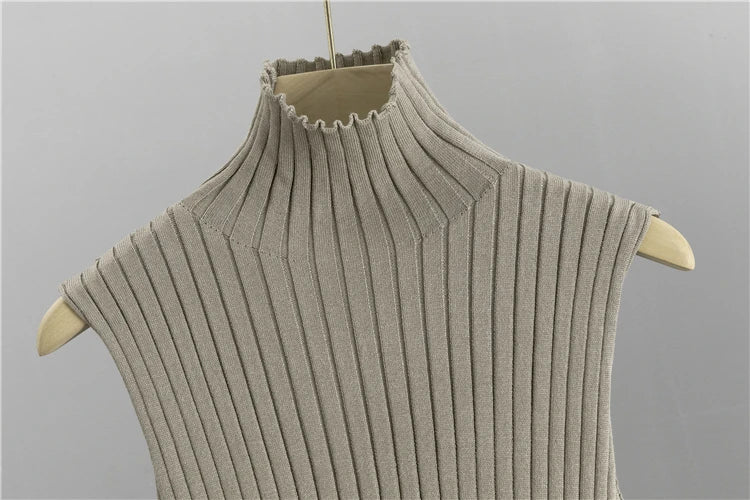 Elegant 3-Piece Knitted Set – Cardigan, Top & Wide-Leg Pants