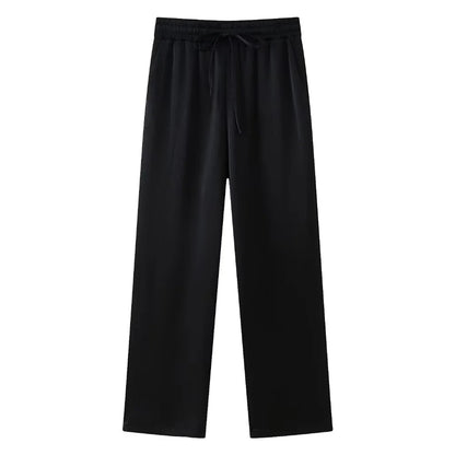 Wrinkle-Effect Double-Breasted Suit Set